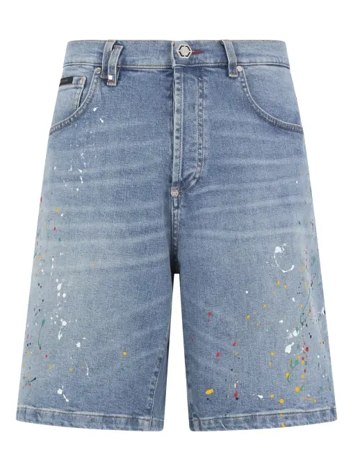 Шорты джинсовые PHILIPP PLEIN