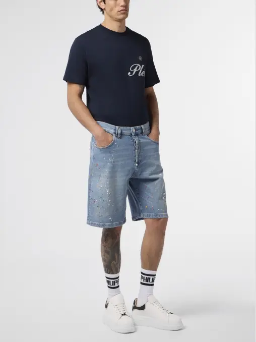 Шорты джинсовые PHILIPP PLEIN