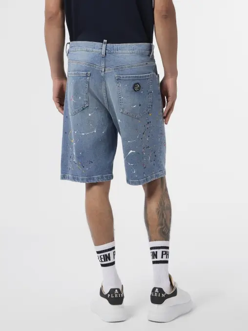 Шорты джинсовые PHILIPP PLEIN
