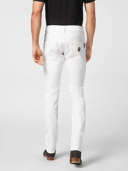 Джинсы хлопковые PHILIPP PLEIN