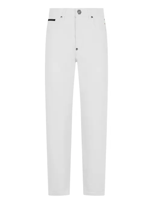 Джинсы хлопковые PHILIPP PLEIN