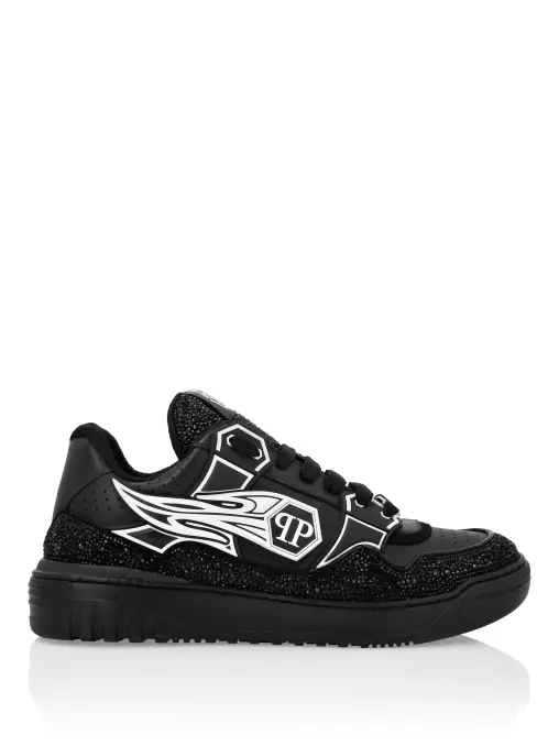 Кроссовки кожаные PHILIPP PLEIN