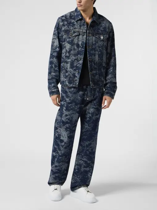 Джинсы хлопковые PHILIPP PLEIN