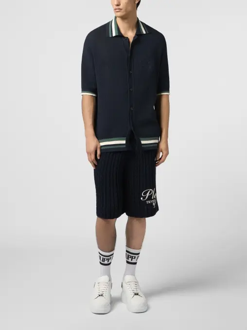 Шорты хлопковые PHILIPP PLEIN