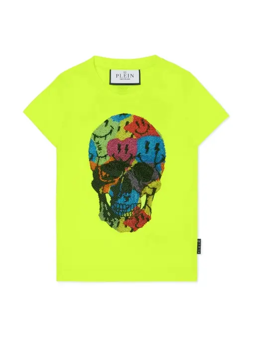 Футболка со стразами PHILIPP PLEIN