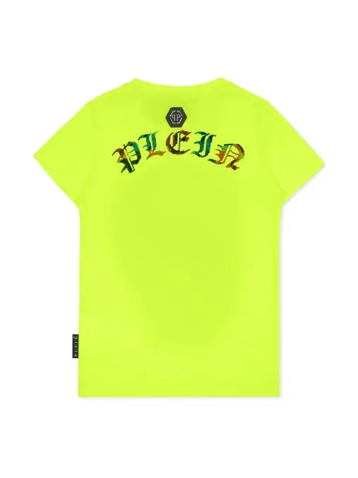 Футболка со стразами PHILIPP PLEIN