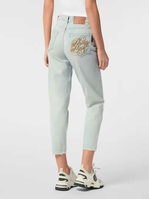 Джинсы хлопковые PHILIPP PLEIN