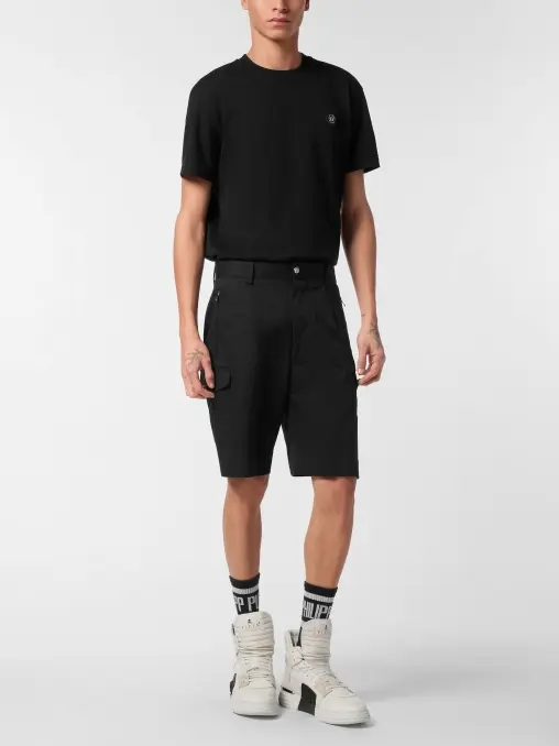 Шорты хлопковые PHILIPP PLEIN
