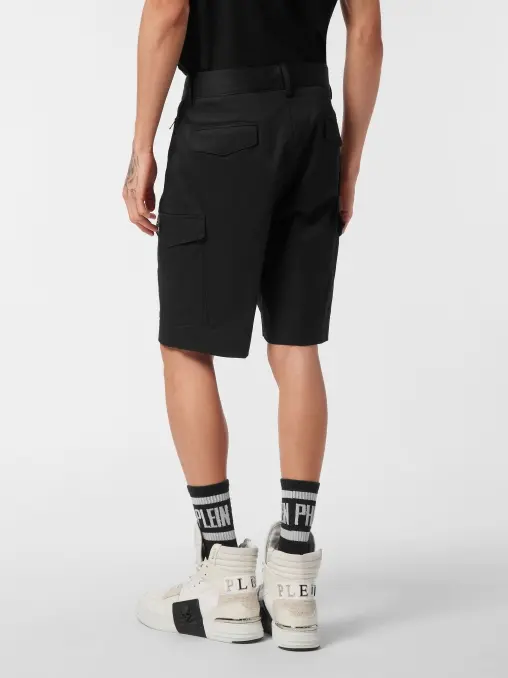 Шорты хлопковые PHILIPP PLEIN