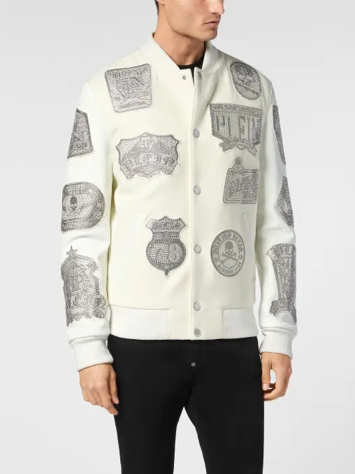 Бомбер со стразами PHILIPP PLEIN