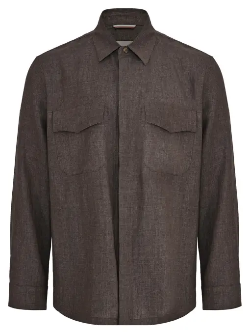 Куртка льняная CANALI