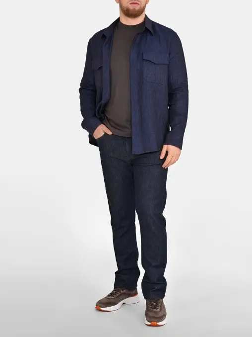 Куртка льняная CANALI