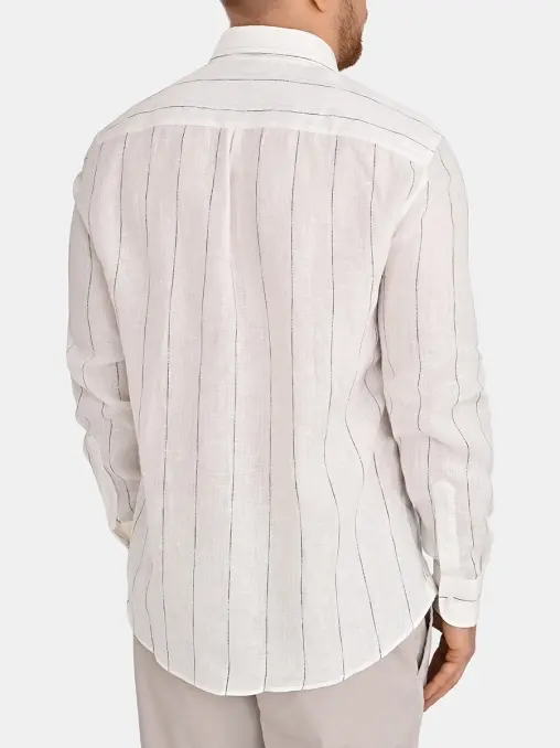 Рубашка льняная BRUNELLO CUCINELLI