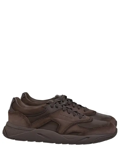 Кроссовки кожаные SANTONI