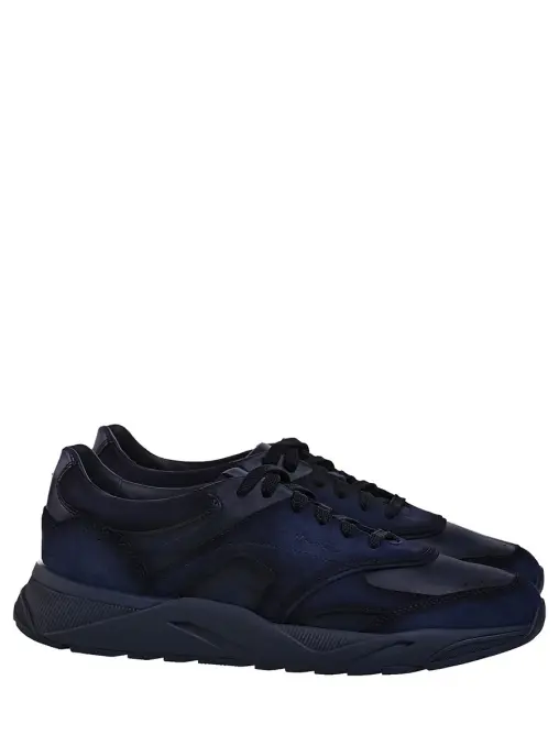 Кроссовки кожаные SANTONI