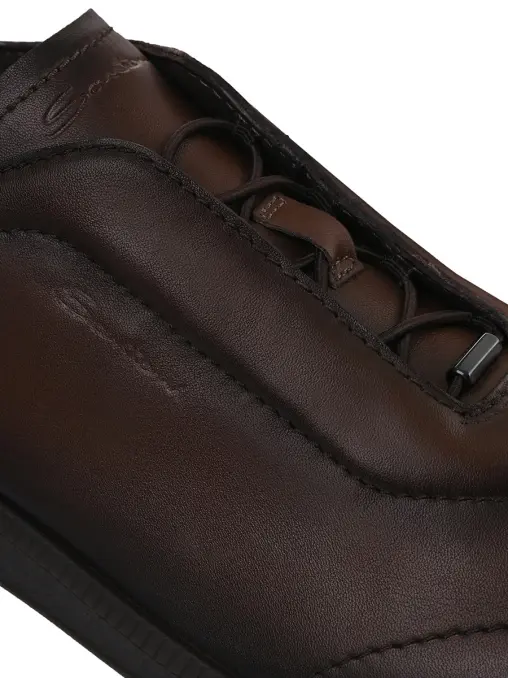 Кеды кожаные SANTONI