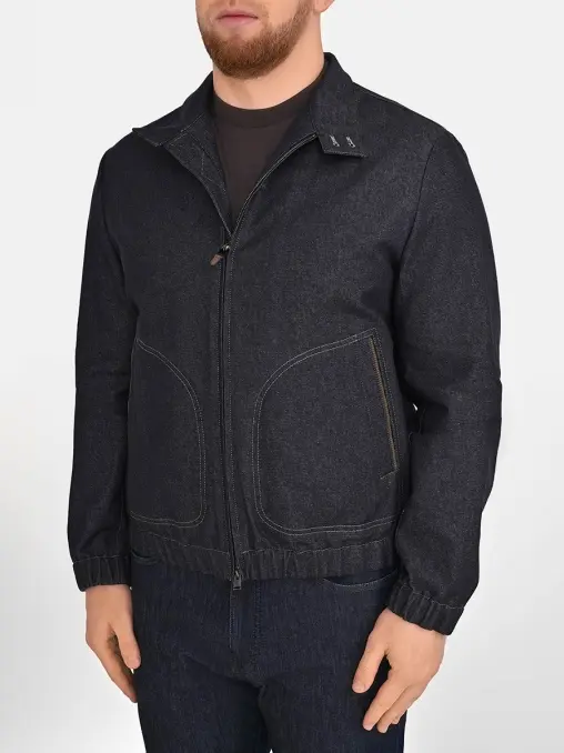 Бомбер хлопковый CANALI