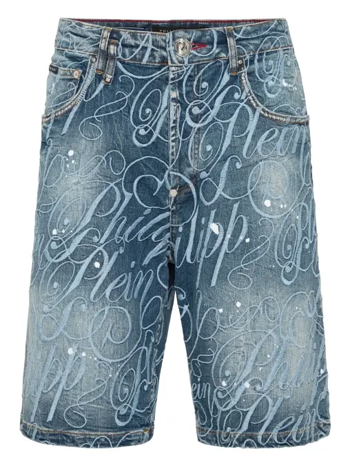Шорты джинсовые PHILIPP PLEIN