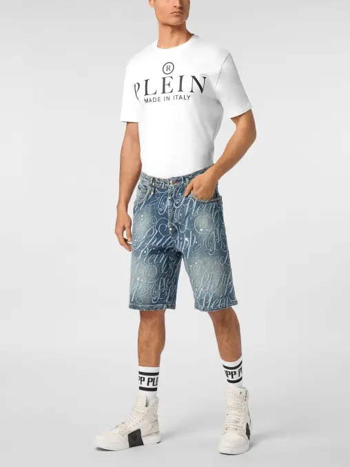 Шорты джинсовые PHILIPP PLEIN