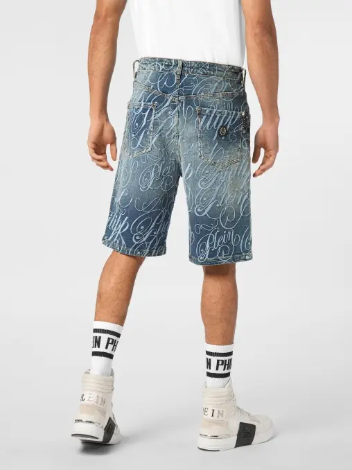Шорты джинсовые PHILIPP PLEIN