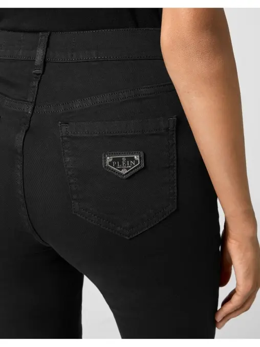 Джинсы хлопковые PHILIPP PLEIN