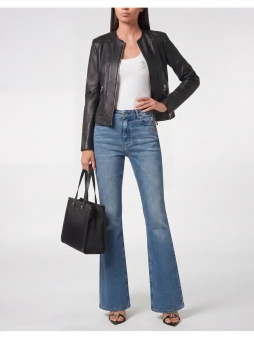 Джинсы хлопковые PHILIPP PLEIN