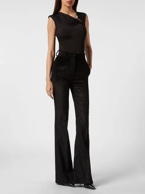 Брюки с люрексом PHILIPP PLEIN
