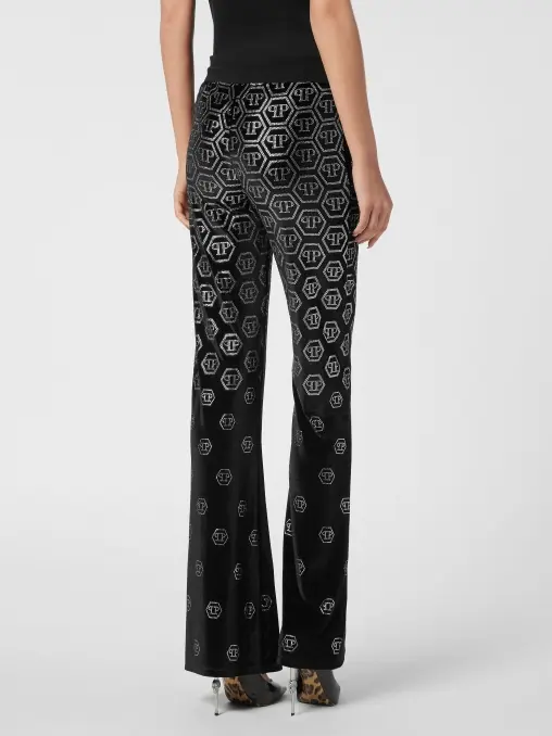 Брюки со стразами PHILIPP PLEIN