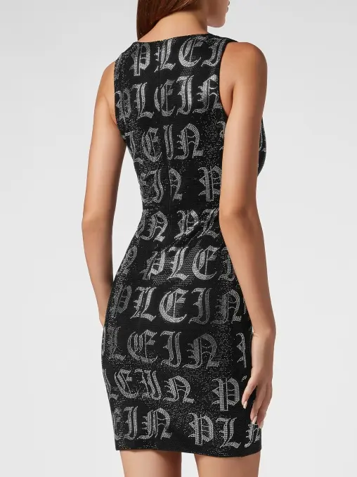 Платье из вискозы PHILIPP PLEIN
