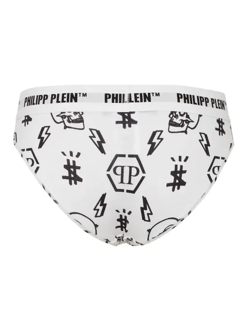 Трусы из хлопка и модала PHILIPP PLEIN