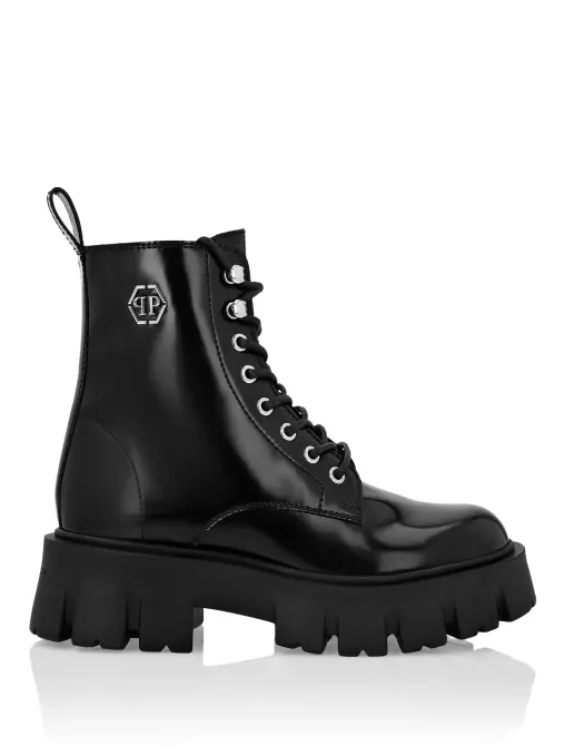 Ботинки кожаные PHILIPP PLEIN