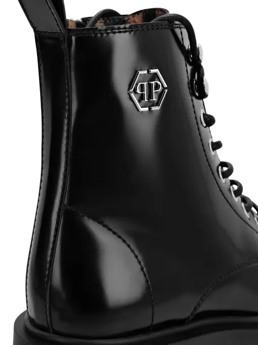 Ботинки кожаные PHILIPP PLEIN