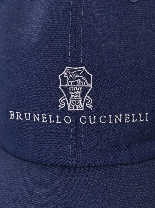 Бейсболка шерстяная BRUNELLO CUCINELLI