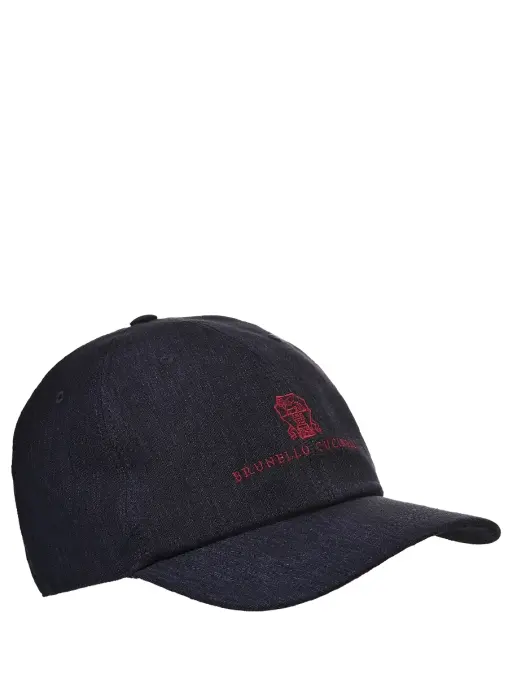 Бейсболка льняная BRUNELLO CUCINELLI