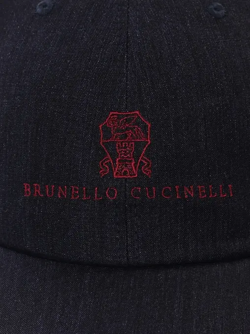 Бейсболка льняная BRUNELLO CUCINELLI