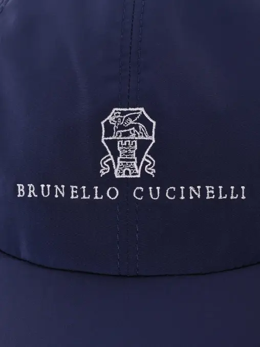 Бейсболка однотонная BRUNELLO CUCINELLI