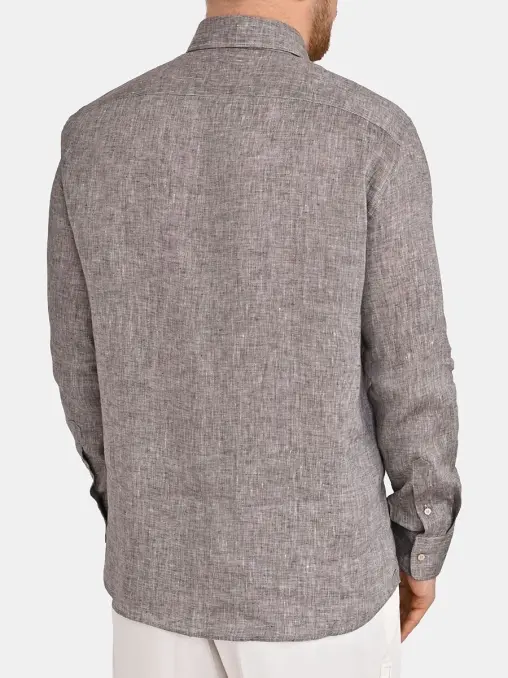 Рубашка льняная BRUNELLO CUCINELLI