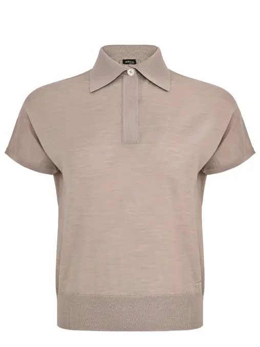 Поло шерстяное KITON