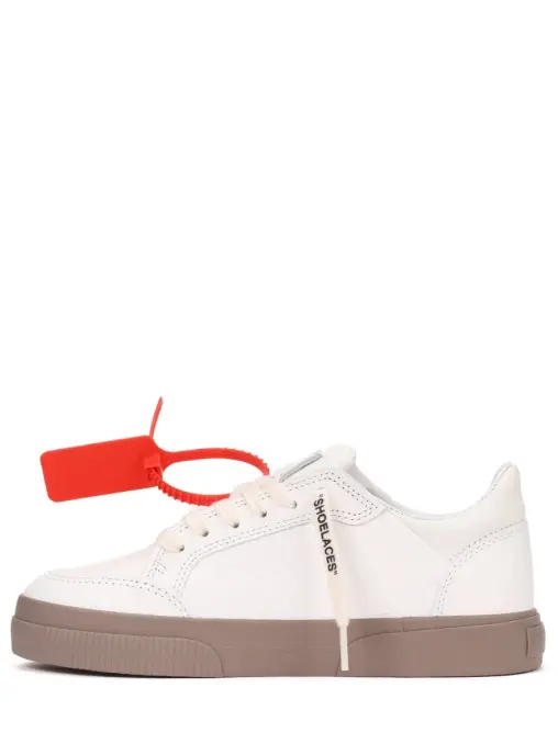 Кеды кожаные Vulcanized OFF-WHITE