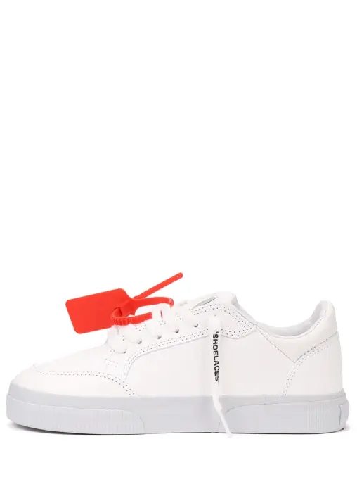 Кеды кожаные Vulcanized OFF-WHITE