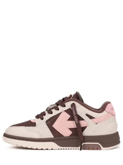 Кеды комбинированные Slim Out Of Office OFF-WHITE