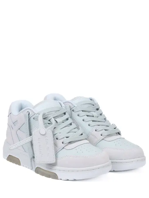 Кеды комбинированные Out of office OFF-WHITE