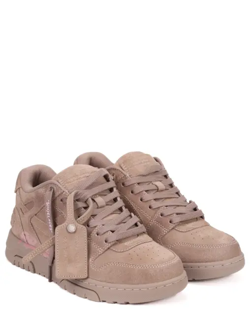 Кеды замшевые Out of office OFF-WHITE
