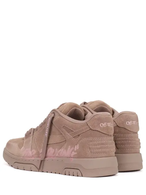 Кеды замшевые Out of office OFF-WHITE