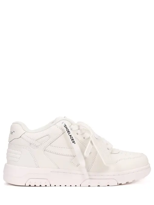 Кеды кожаные Out of office OFF-WHITE