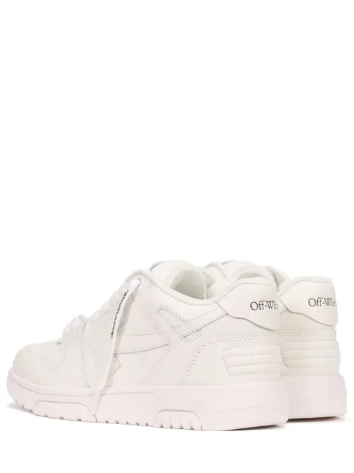 Кеды кожаные Out of office OFF-WHITE