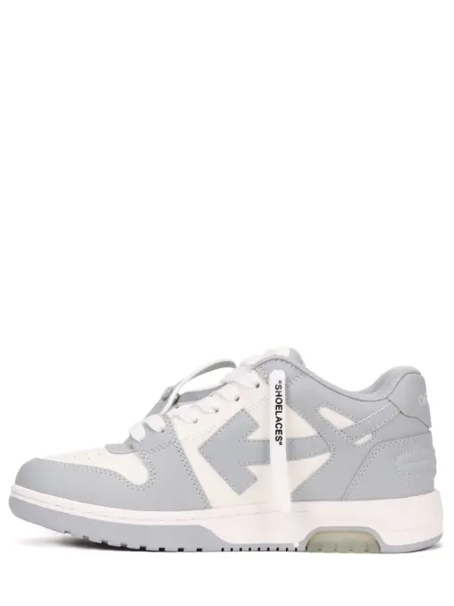 Кеды кожаные Out of office OFF-WHITE