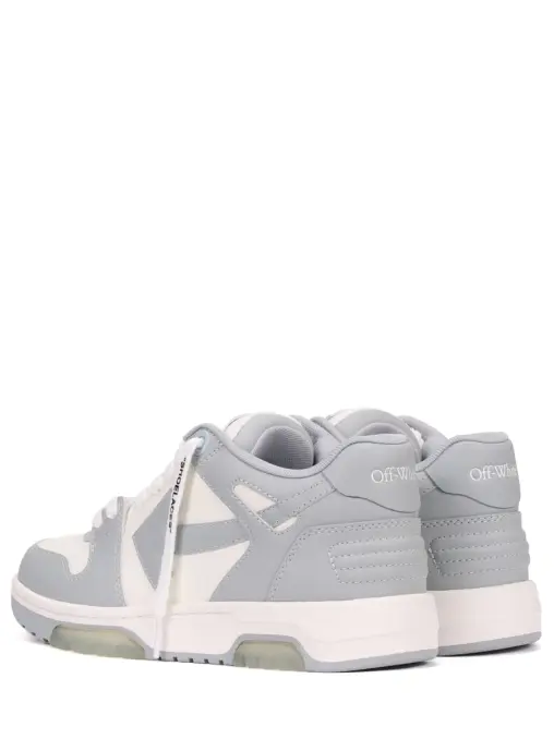 Кеды кожаные Out of office OFF-WHITE