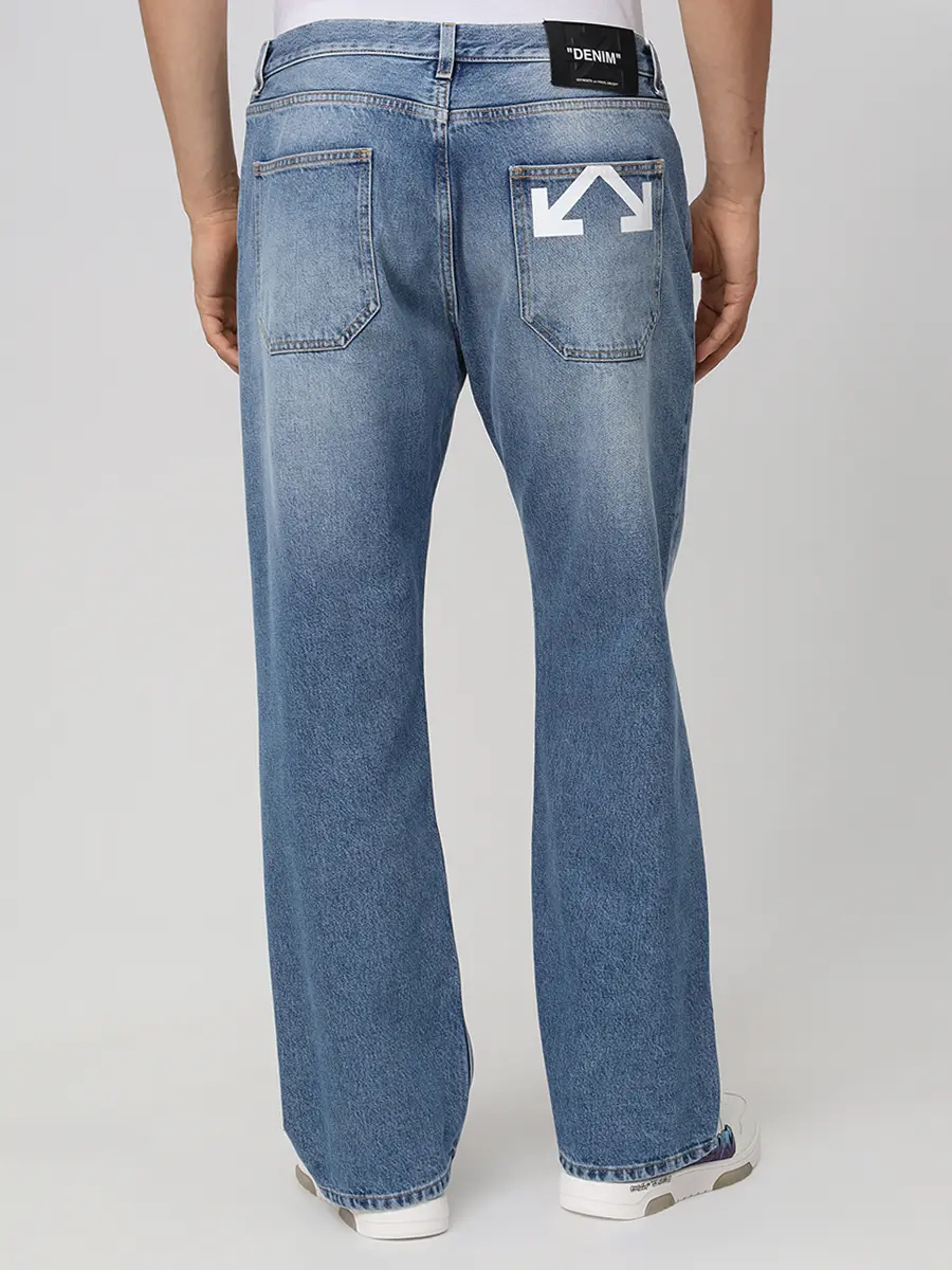 Джинсы Regular Fit хлопковые