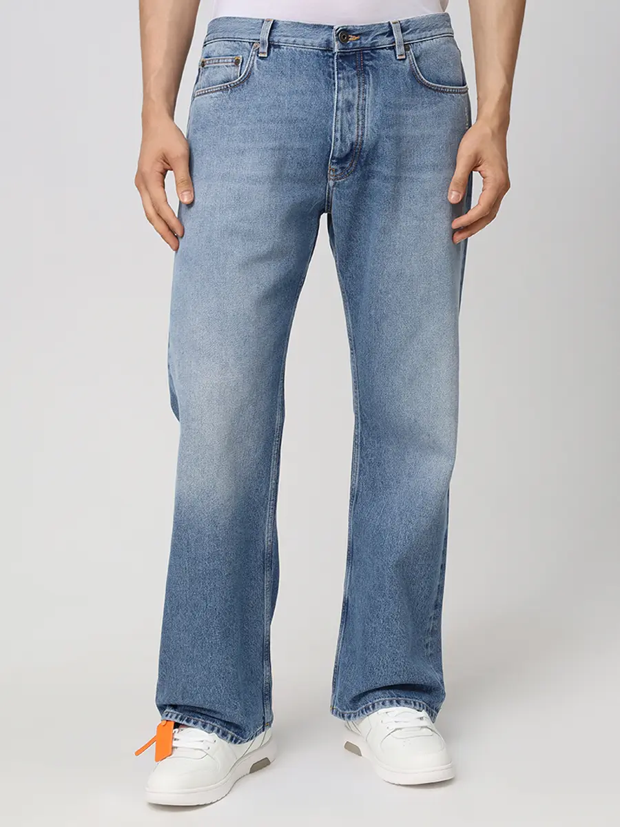 Джинсы Regular Fit хлопковые